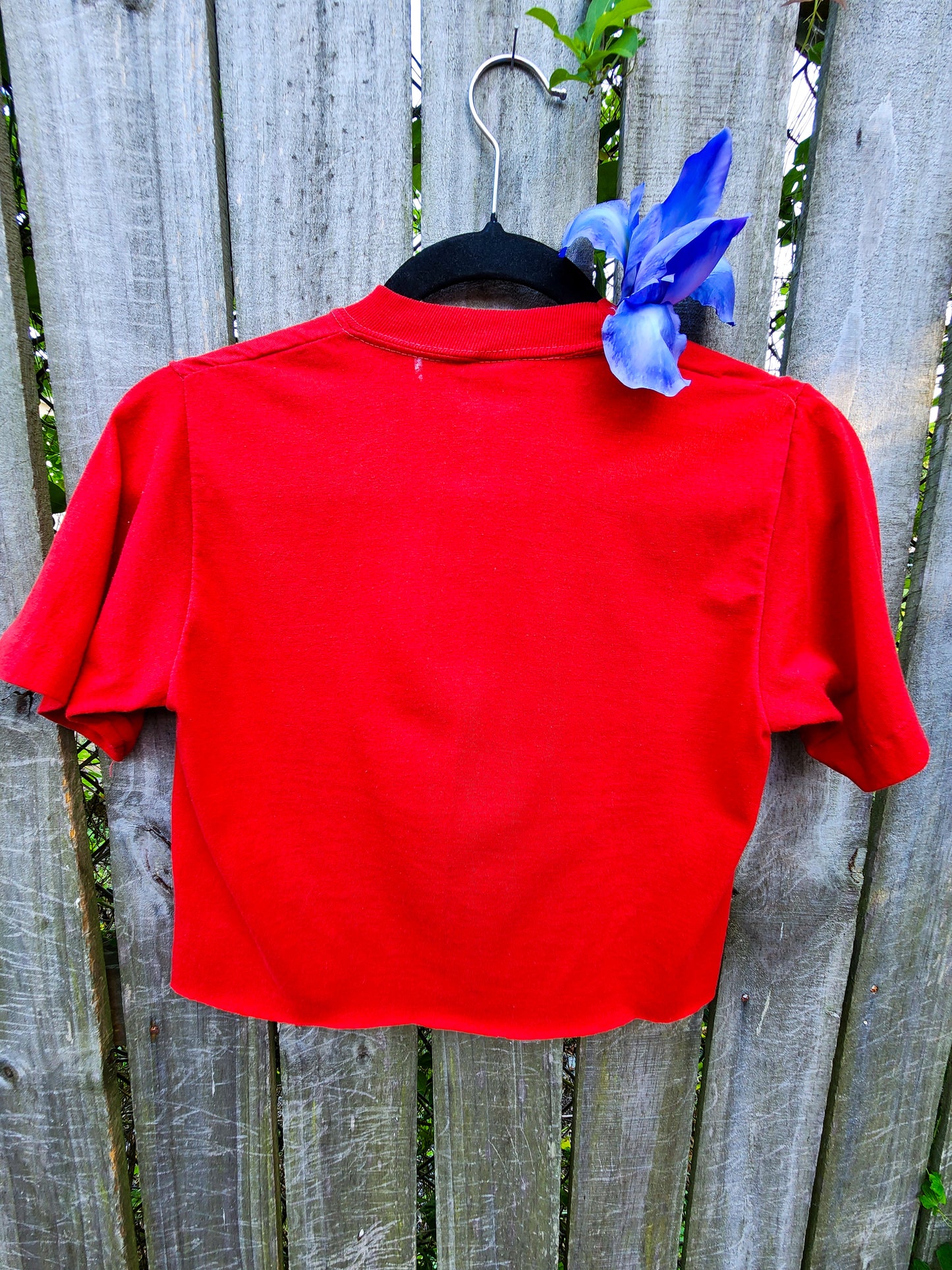 Gym Rat Short Sleeve Bling Cropped Tee