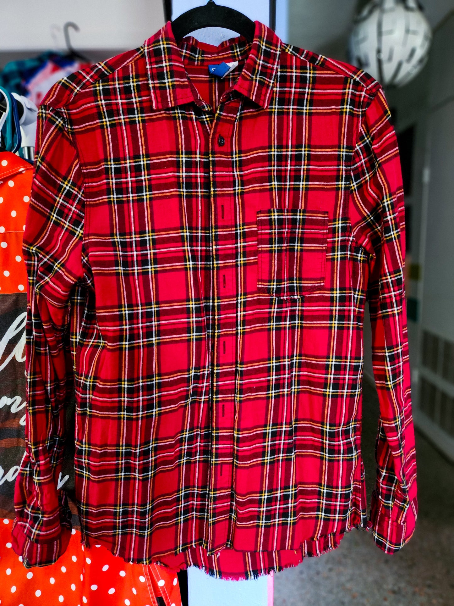 Rihanna, Drop the Album Already Plaid Flannel