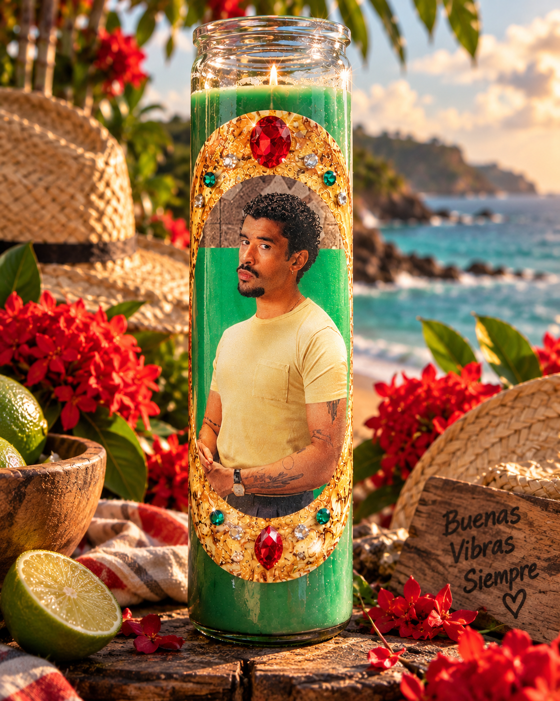 Benito Golden Boy Candle