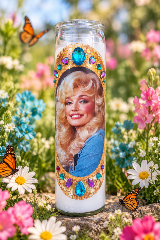 Dolly Denim Dazzle Candle