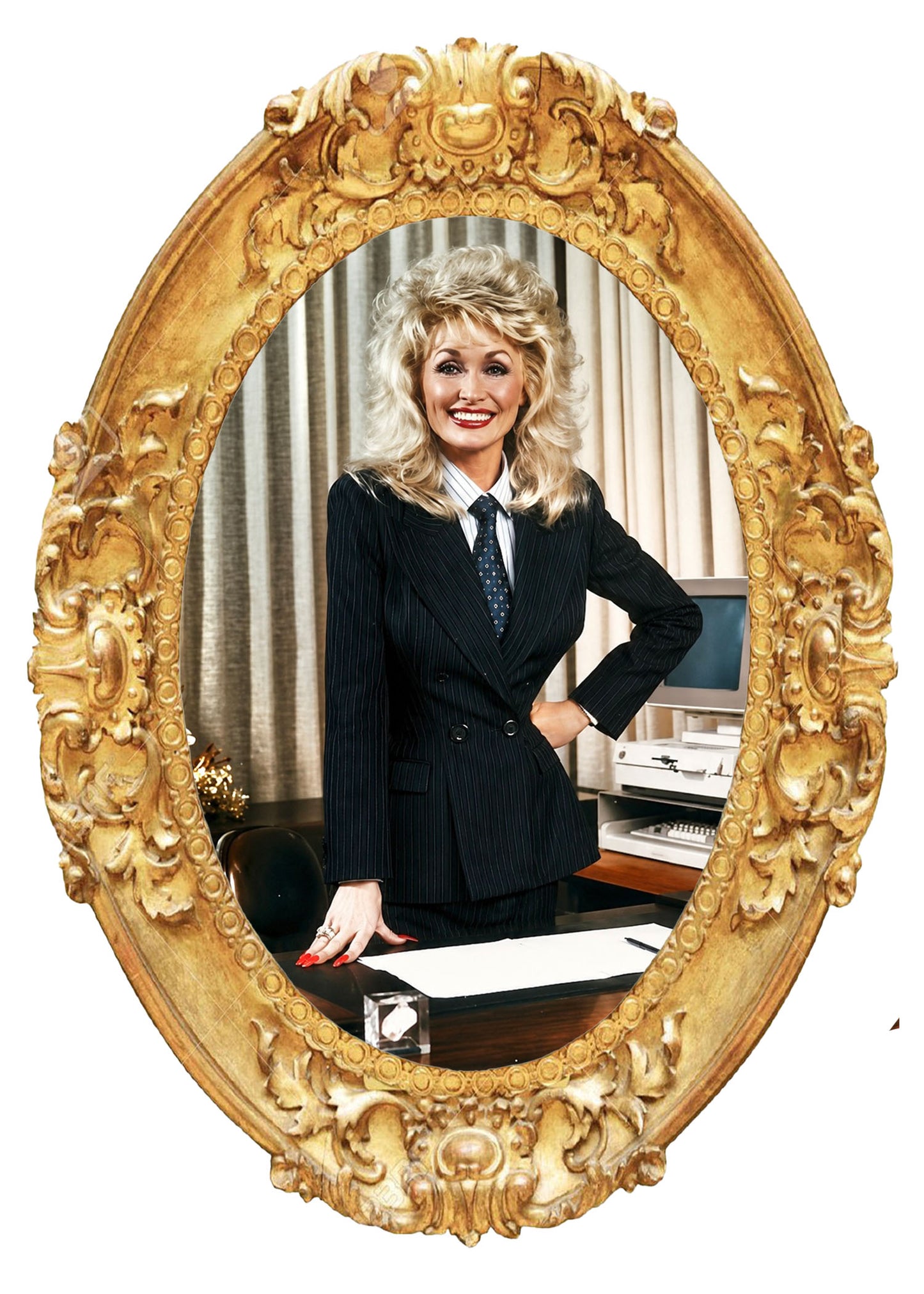 Dolly 51% Owner Candle