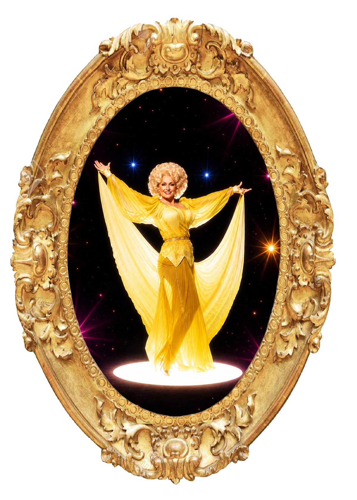 Dolly Star of the Show Candle