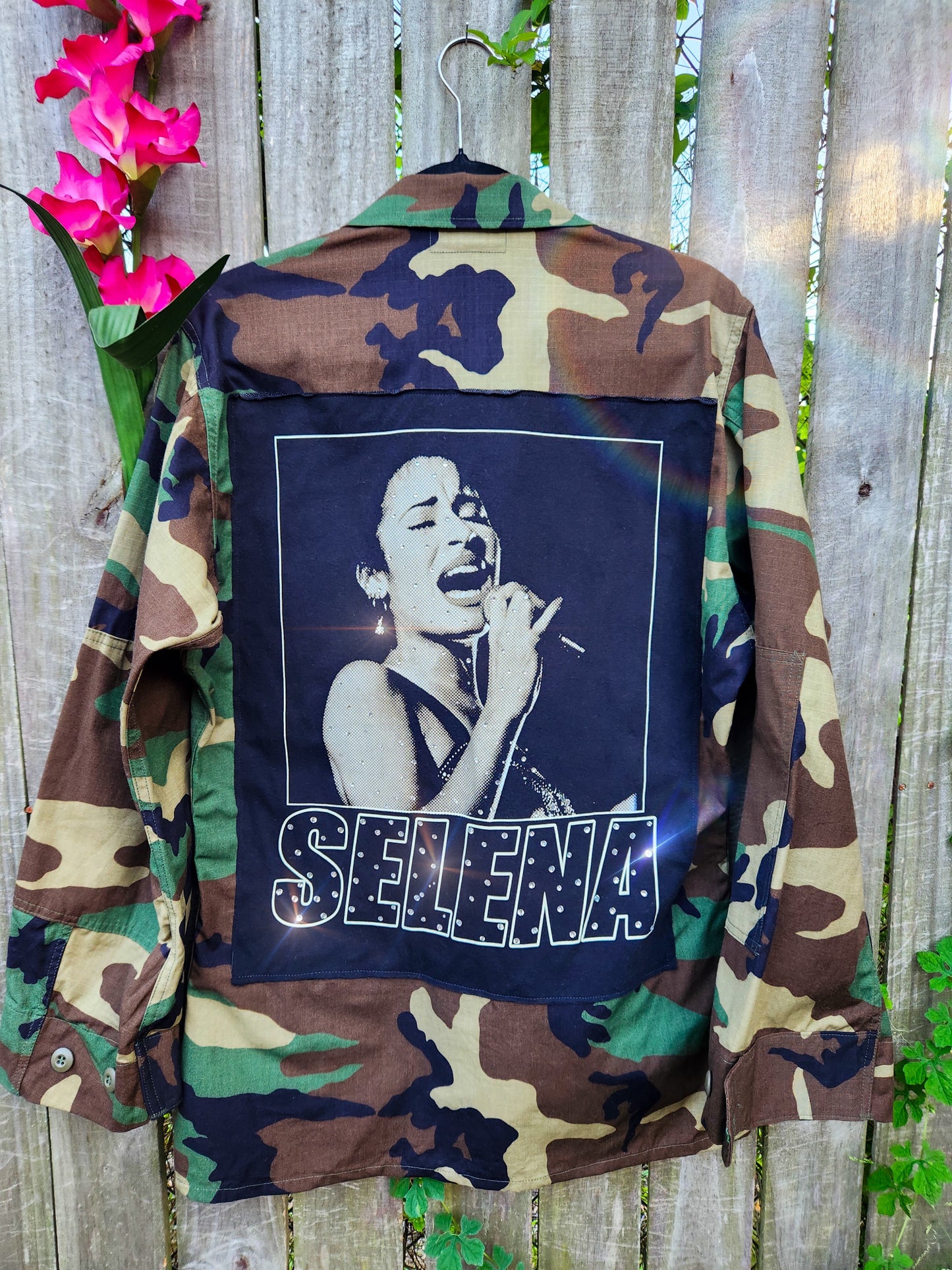 Anything For SELENAS Camo Jacket