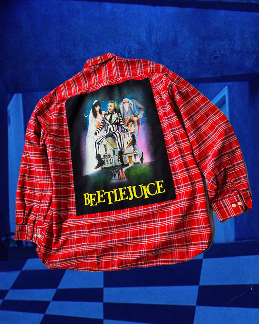 Say My Name Beetlejuice Flannel