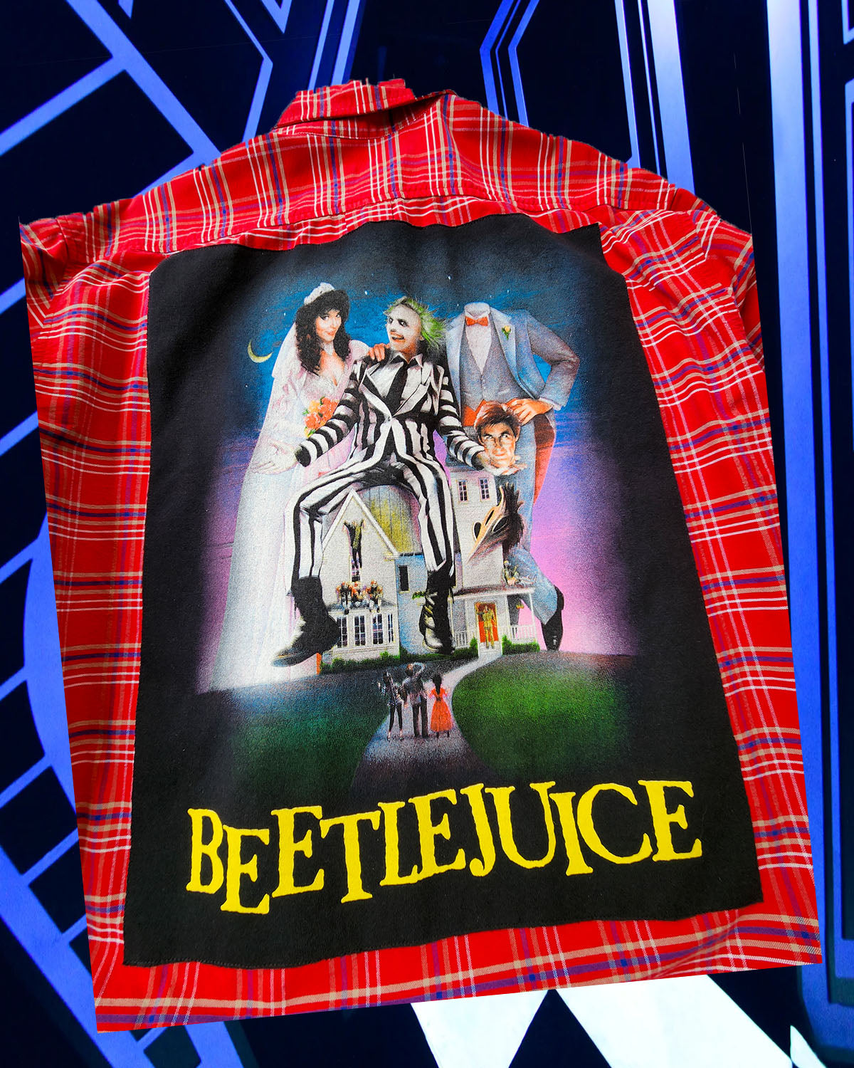 Say My Name Beetlejuice Flannel