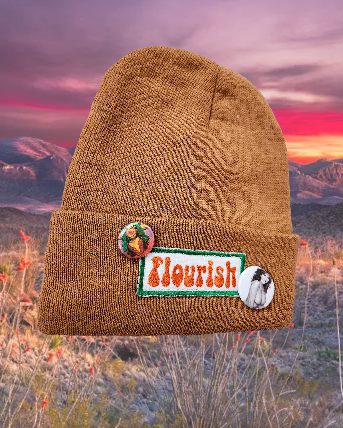 Flourish or Nothing at All Beanie